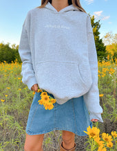Load image into Gallery viewer, Jesus Is King Heather Grey Unisex Hoodie