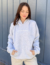 Load image into Gallery viewer, Jesus Is King Heather Grey Unisex Hoodie