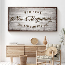 Load image into Gallery viewer, New Home, New Beginning Sign