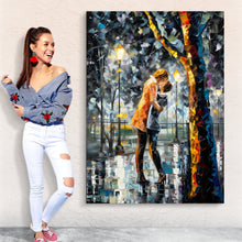Load image into Gallery viewer, Canvas Print: "Kaleidoscope Kiss"