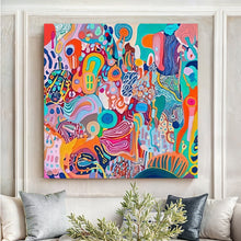 Load image into Gallery viewer, Canvas Print: "Kaleidoscopic Voyage II"