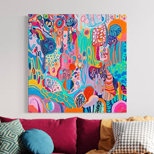 Load image into Gallery viewer, Canvas Print: "Kaleidoscopic Voyage"