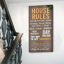Load image into Gallery viewer, Patio Rules Sign