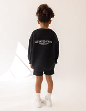 Load image into Gallery viewer, Kingdom Club Black Kids Crewneck