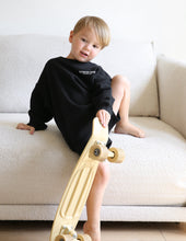 Load image into Gallery viewer, Kingdom Club Black Kids Crewneck