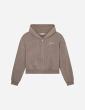 Load image into Gallery viewer, Kingdom Club Brown Full-Zip Hoodie