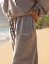 Load image into Gallery viewer, Kingdom Club Brown Wide Leg Sweatpant