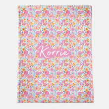 Load image into Gallery viewer, Korrie Personalized Minky Blanket