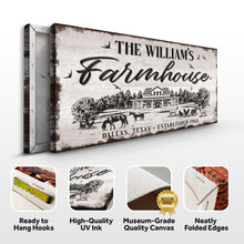 Load image into Gallery viewer, Custom Farmhouse Sign