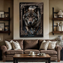 Load image into Gallery viewer, 3D Wolf Wall Art II