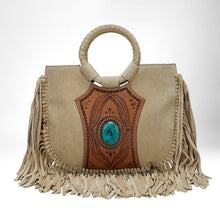 Load image into Gallery viewer, Loyal West SEDONA TASSLE BAG IN SUEDE LEATHER