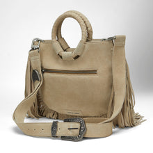 Load image into Gallery viewer, Loyal West SEDONA TASSLE BAG IN SUEDE LEATHER