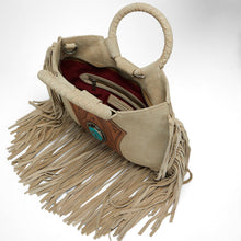 Load image into Gallery viewer, Loyal West SEDONA TASSLE BAG IN SUEDE LEATHER