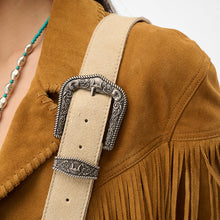 Load image into Gallery viewer, Loyal West SEDONA TASSLE BAG IN SUEDE LEATHER