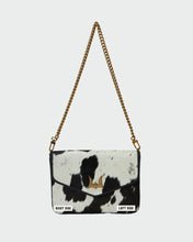 Load image into Gallery viewer, Loyal West LW ON THE GO MEDIUM CHAIN BAG IN COWHIDE AND  CALFSKIN