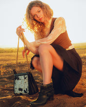 Load image into Gallery viewer, Loyal West Marlene Ankle Booties In Calfskin - Raven