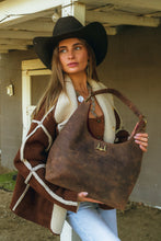 Load image into Gallery viewer, Lw Large Purse In Brunette Leather