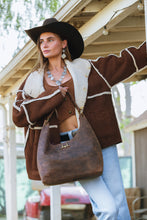 Load image into Gallery viewer, Lw Large Purse In Brunette Leather