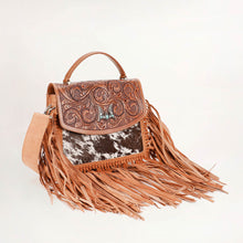 Load image into Gallery viewer, Loyal West Classic Flap Medium Tassle Bag
