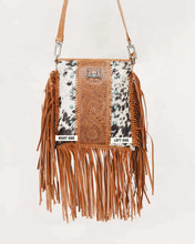 Load image into Gallery viewer, Loyal West Tucson Cowhide Tassle Bag