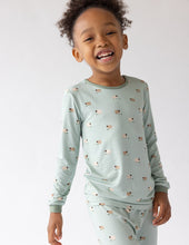 Load image into Gallery viewer, Lamb Bamboo Kids Pajama Set