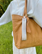Load image into Gallery viewer, Lavender Oversized Logo Keychain