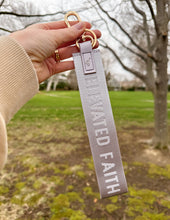 Load image into Gallery viewer, Lavender Oversized Logo Keychain