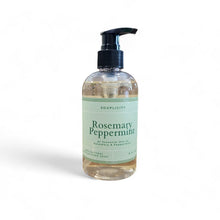 Load image into Gallery viewer, Rosemary Peppermint Liquid Hand Soap, 100% Natural