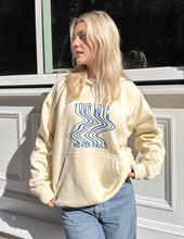 Load image into Gallery viewer, Love Never Fails Cream Unisex Hoodie