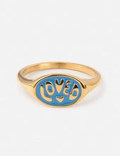 Load image into Gallery viewer, Loved Oval Signet Ring