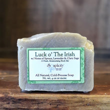 Load image into Gallery viewer, Luck o' The Irish Soap Bar