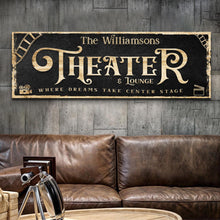 Load image into Gallery viewer, Theater Sign VI