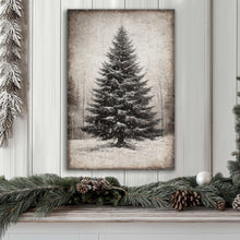 Load image into Gallery viewer, Vintage Christmas Tree Wall Art III