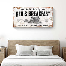 Load image into Gallery viewer, Bed and Breakfast Sign