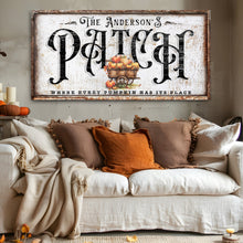 Load image into Gallery viewer, Personalized Pumpkin Patch Sign VIII