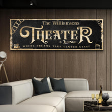 Load image into Gallery viewer, Theater Sign VI