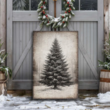 Load image into Gallery viewer, Vintage Christmas Tree Wall Art III