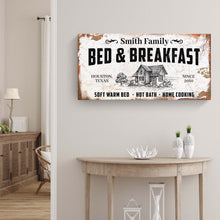 Load image into Gallery viewer, Bed and Breakfast Sign