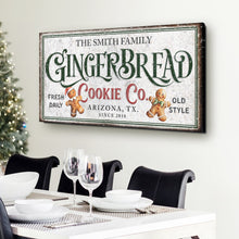 Load image into Gallery viewer, Family Gingerbread Bakery Christmas Sign II