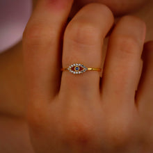 Load image into Gallery viewer, Elysian Evil Eye Rings – Stylish Protection Against Negativity