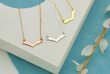 Load image into Gallery viewer, Batty Bling Halloween Tiny Bat Necklace - Spooky Charm for Fun Festivities
