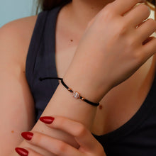 Load image into Gallery viewer, Dainty Elegant Silver Baguette Bracelet in 925 Sterling Silver