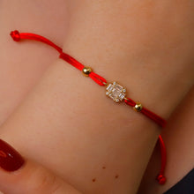 Load image into Gallery viewer, Dainty Elegant Silver Baguette Bracelet in 925 Sterling Silver