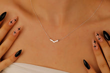 Load image into Gallery viewer, Batty Bling Halloween Tiny Bat Necklace - Spooky Charm for Fun Festivities
