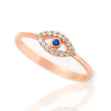 Load image into Gallery viewer, Elysian Evil Eye Rings – Stylish Protection Against Negativity