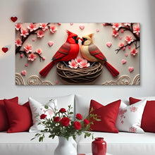 Load image into Gallery viewer, 3D Cardinals Wall Art VI