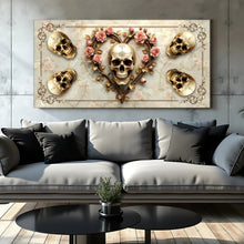 Load image into Gallery viewer, 3D Vintage Skull Wall Art