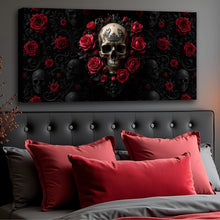 Load image into Gallery viewer, 3D Rose and Skull Wall Art III