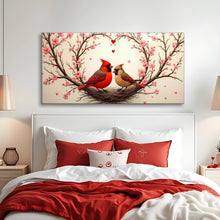 Load image into Gallery viewer, 3D Cardinals Wall Art II