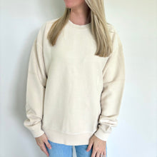 Load image into Gallery viewer, Moonbeam Oversized Corded Crew